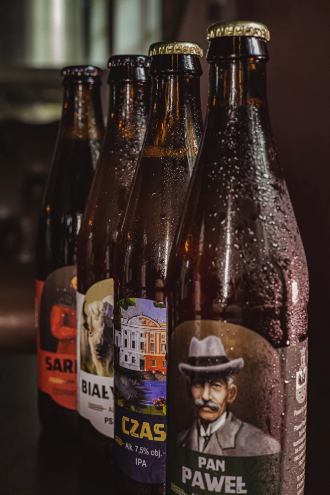 schłodzone piwa browaru popiel