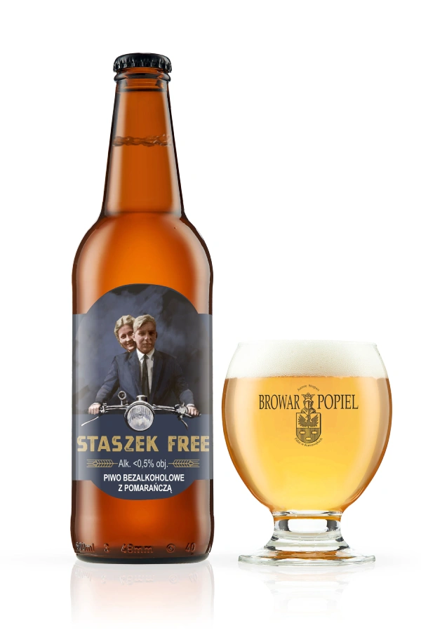 piwo bezalkoholowe z pomarańczą staszek free